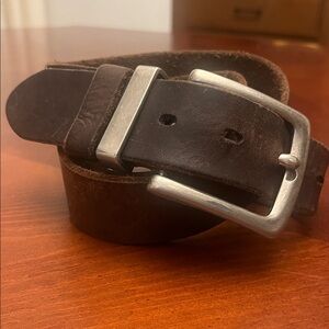 FOSSIL Genuine Leather Belt Brown